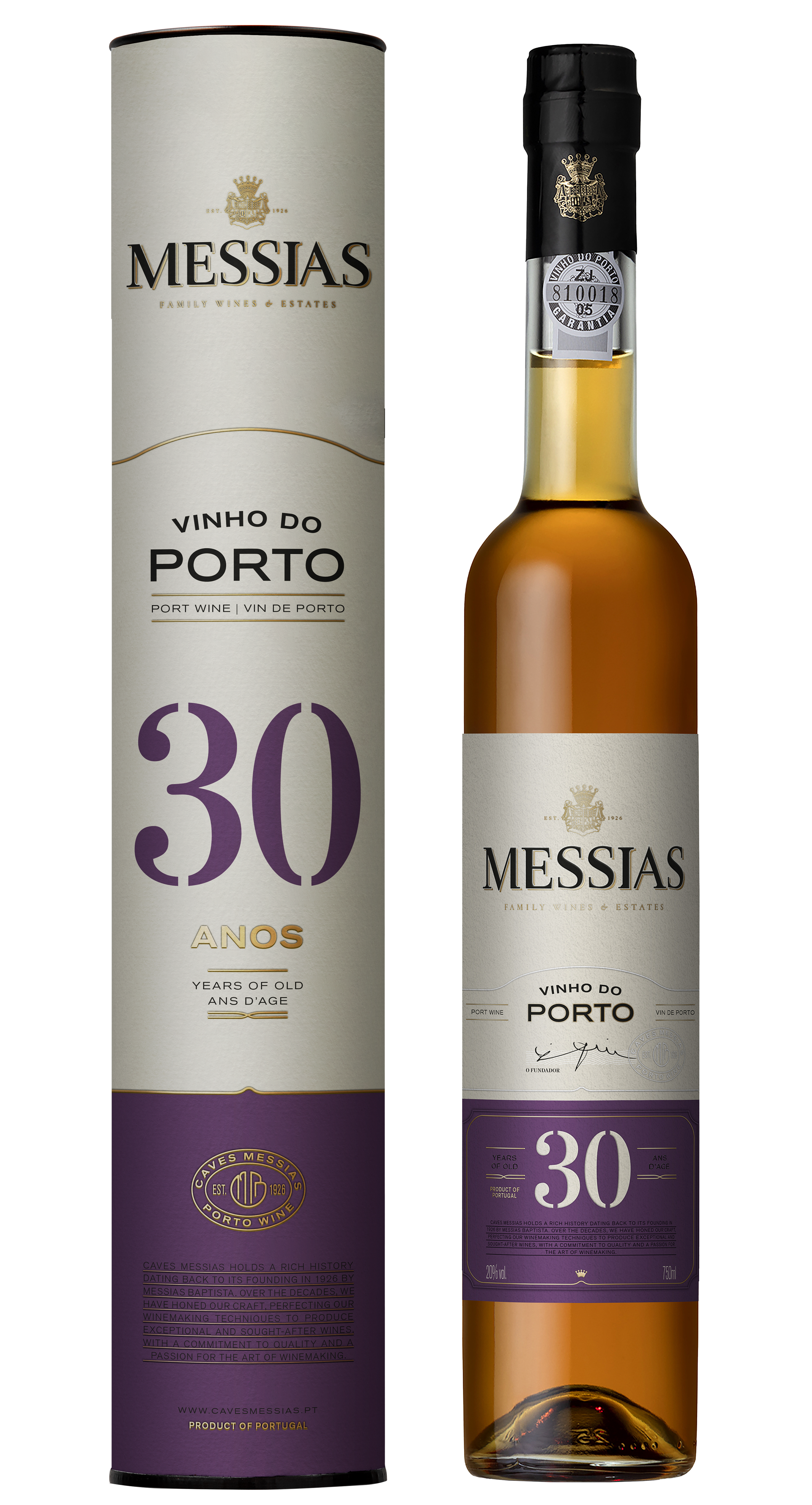 Porto Messias 30 anos Branco