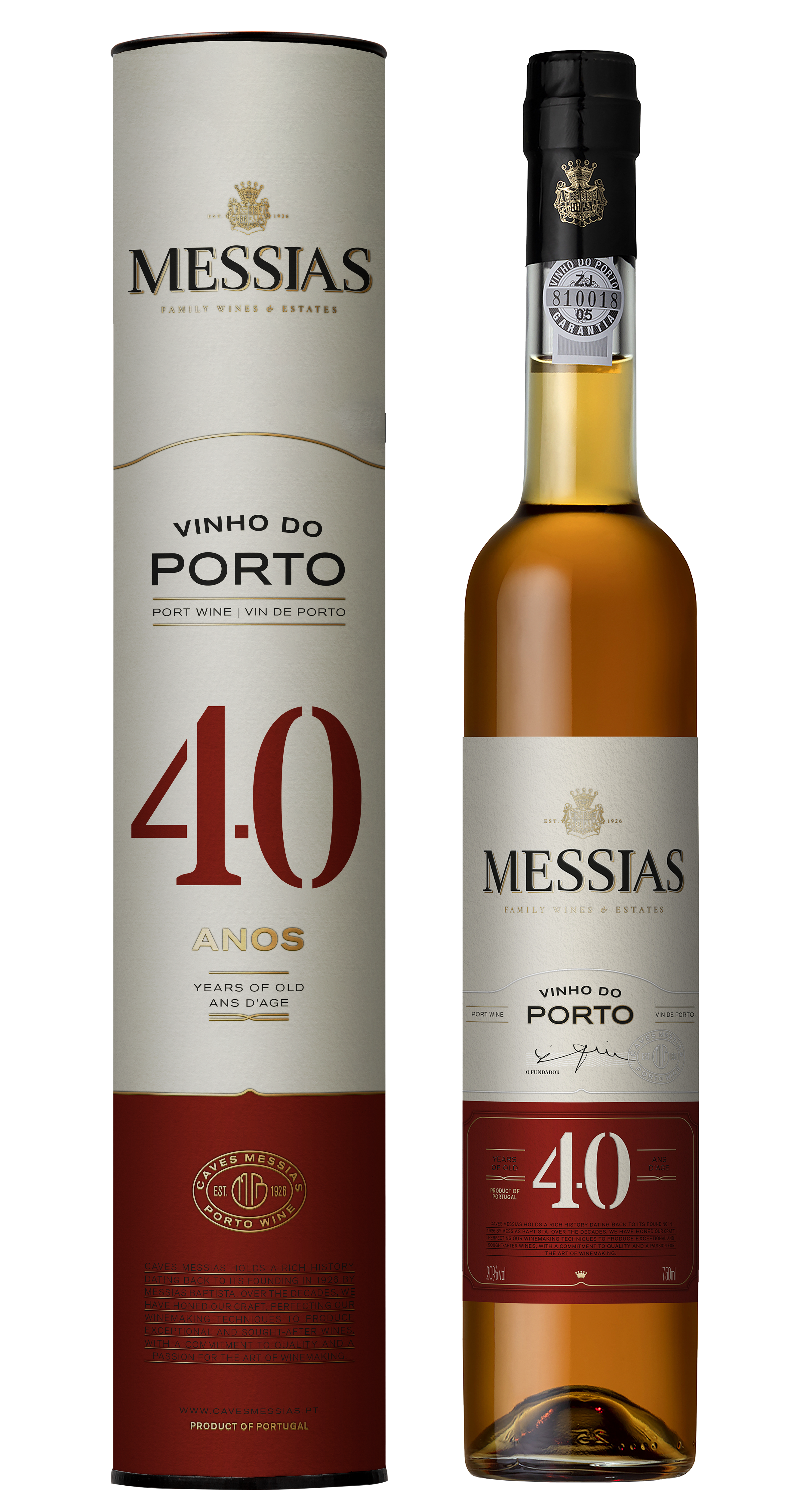 Porto Messias 40 anos Branco